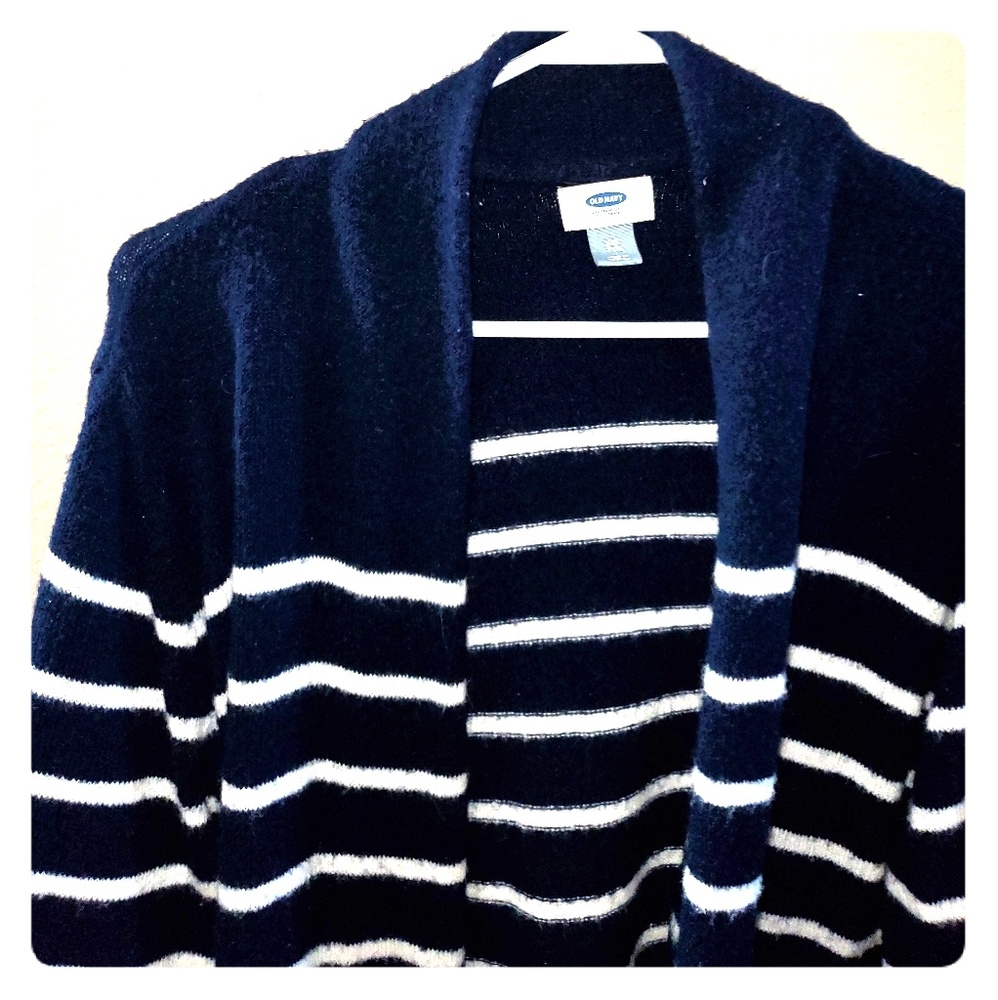 Women's XXL Old Navy Striped Duster Cardigan